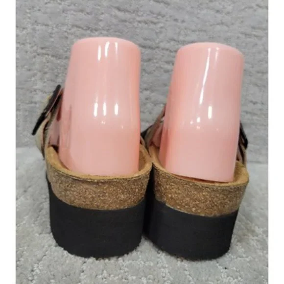 NAOT Juliette Women's Size EU 39 Beige/Beige Leather Strappy Sandals - Picture 8 of 12